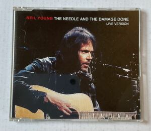 Neil Young.The Needle And The Damage Done.Live Version. EU盤CDシングル.1993年.ニールヤング.9362-40958-2.WO191CD.