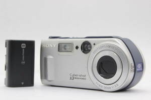 【返品保証】 【録画再生確認済み】ソニー Sony Cyber-shot DSC-P1 3x バッテリー付き ビデオカメラ s2025