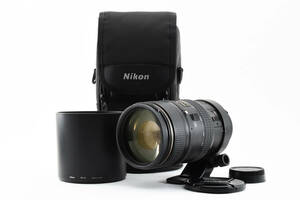 ★実用品★ Nikon ニコン AF VR-NIKKOR 80-400mm F4.5-5.6D ED フード付き #9746