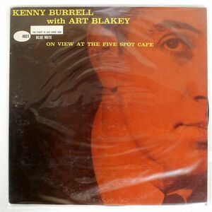 米 KENNY BURRELL/AT THE FIVE SPOT CAFE/BLUE NOTE BLP4021 LP