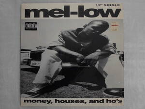 良盤屋 P-1596◆LP◆US盤 Hip Hop-　メルロー 　Mel-Low Money, Houses, And Ho