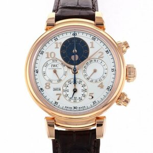 IWC ダ・ヴィンチ パーペチュアル・カレンダー・クロノグラフ IW392101 シルバー文字盤 新品 腕時計 メンズ