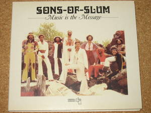CD■ Sons Of Slum■Music Is The Message～レアグルーヴFUNK、STAXでシングルをリリースしたグループの未発表アルバム