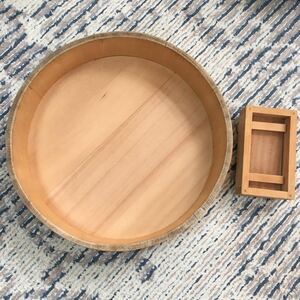 木製 寿司桶＆押し寿司型セット ** 昭和レトロ