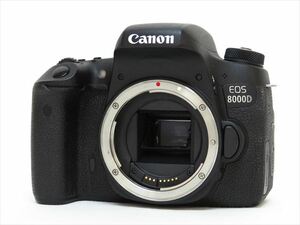 ◆◇Canon キャノン EOS 8000D ボディのみ 2420万画素 デジタル一眼レフ バッテリー欠品 動作未確認/ジャンク扱い◇◆