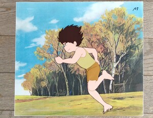 【セル画】未来少年コナン　セル画　コピー背景付　宮崎駿　コナン