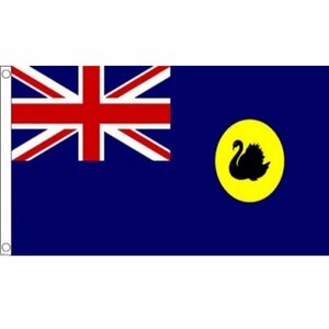 海外限定 国旗 西オーストラリア州 州旗 オーストラリア連邦 豪州 特大フラッグ