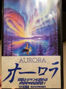 ジャンク ■レア 定価8034円 AURORA オーロラ VHS Hi-Fi 環境ビデオ レターパック520か370