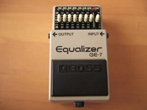 BOSS GE-7 Equalizer イコライザー EQ