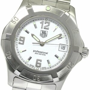 タグホイヤー TAG HEUER WN1111 2000エクスクルーシブ デイト クォーツ メンズ 美品 _776767【ev10】