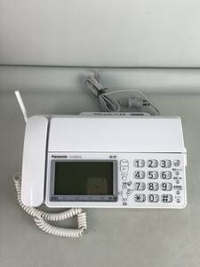 A9151○Panasonic パナソニック パーソナルファックス 電話機 FAX ファックス ファクシミリ 親機のみ KX-PD600DW 【同梱不可】