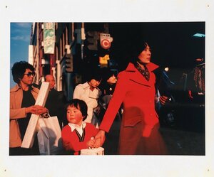 真作保証品『牛腸茂雄 カラープリント作品 写真集「見慣れた街の中で」収録 写真展使用品』