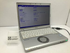 ジャンク/ Panasonic CF-SZ6RDYVS Intel Core i5-7300U メモリ8.19GB SSD256.06GB 【G20227】