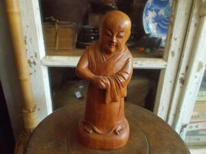 木彫 仏像 一刀彫 僧侶