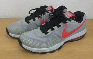 【中古品】★NIKE AIR MAX 365 TR ナイキ エア マックス メンズ スニーカー US9.5　27.5cm グレー レッド 615995-060 