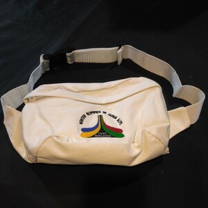 新品 入手困難 1998 長野オリンピック ALPS LION IZUMI ウエストポーチ 白 ホワイト レア WINTER OLYMPIC NAGANO 記念品 ボディバッグ 