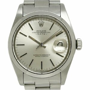 ROLEX ロレックス 1500 Oyster Perpetual Date オイスターパーペチュアル シルバー 自動巻き J60091