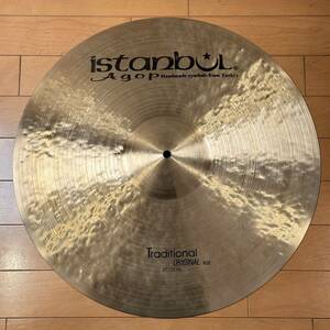 ■ ISTANBUL Agop Traditional Original Ride 21インチ ★中古美品★