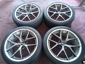 美品　BBS RI-S 9jー20 ET34 112/5H YOKOHAMA ADVAN sport 265/35r20 アウディA5、A6..A7、A8、S7、ベンツSクラス、BMW5等に