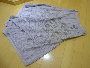 イッセイミヤケ HaaT ハート プリーツ ISSEY MIYAKE スカート ボトムス サイズ2 日本製 パープル