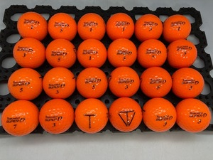 【激安】F73【超美品】S級 TOBUNDA トブンダ SUPER-D 2016年モデル フラッシュオレンジ 24個【ロストボール】