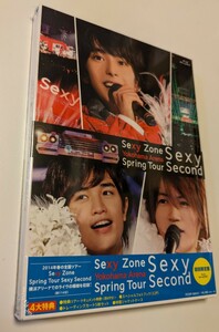 M 匿名配送 Blu-ray Sexy Zone Spring Tour Sexy Second 初回限定盤 ブルーレイ セクシーゾーン 4988013078383