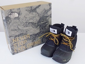 S4 THE NORTH FACE ノースフェイス Snow Shot 6 Boots TX スノーショット ブーツ 23.0cm ブラック メンズ ユニセックス