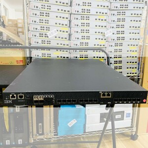 ＊89【通電OK】IBM System Storage SAN06B-R Type 2498-R06 ファイバー チャネル スイッチ Switch SAN 拡張 データ保護 アイビーエム