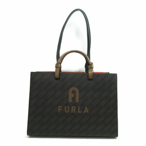 フルラ 2WAYトート ラージ トートバッグ ブランドオフ Furla PVCコーティングキャンバス トートバッグ コーティングキャンバス レディー