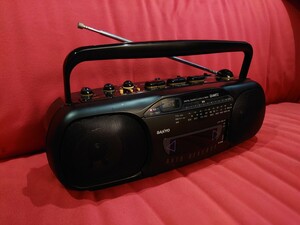 【SANYO】U4-S12 ラジカセ RADIO CASSETTE RECORDER サンヨー ラジオ カセットレコーダー 三洋電機