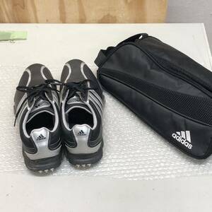 adidas ゴルフシューズ EVG791003 25.5 ケース付 現状品 アディダス 