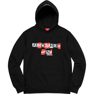 supreme antihero hooded black L