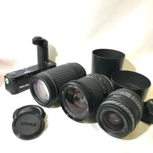 【ジャンク品】SIGMA シグマ レンズ まとめ ZOOM APO 75-300mm 1:4-5.6 ZOOM 28-70mm 1:2.8 他【2634307-1/211/rgmry】