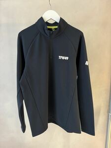 【TFW49】Half Zip Long Sleeve BLACK