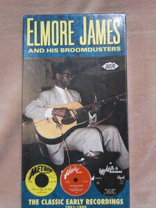 国内盤３CDBOX ELMORE JAMES AND HIS BROOMDUSTERS The Classic Early Recordings 1951 1956 P-VINE RECORDS　(ABOXCD 4)(PCD-3023/4/5)