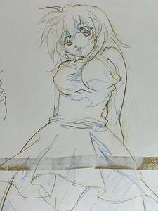 一騎当千 原画 6枚 孫策／Genga [セル画 Cel]