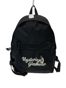 HYSTERIC GLAMOUR◆リュック/-/BLK/無地/H.G.EXPERIENCE