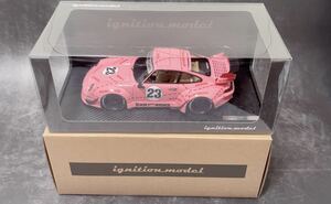 新品未展示　1/18 Ignition model イグニッションモデル PORSCHE 993 RWB Pink Pig #23 ポルシェ ピンクピッグ 911 ≠ 京商　オートアート