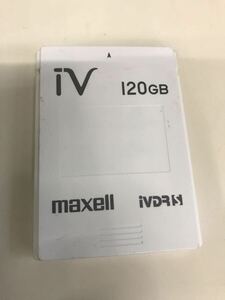 maxell iVDRS 120GB ハードディスク 動作OK （60s）