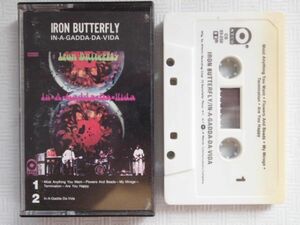 【再生確認済US盤カセット】Iron Butterfly / In-A-Gadda-Da-Vida アイアン・バタフライ