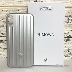 【未使用】RIMOWA リモワ iPhone ケース Xs MAX シルバー