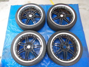 ★中古★HYPER FORGED■20インチ/8.5Ｊ/PCD114.3/オフセット41■ＡＴＲ　SPORT 245/35ＺＲ20 95Ｗ20インチアルミホイール4本set