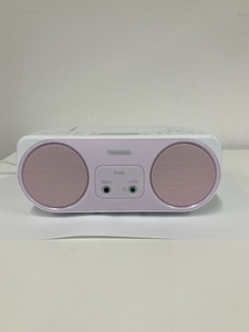 100円～◎TOSHIBA 東芝 CDラジオ シンプルコンパクト TY-C150 ピンク 稼働品
