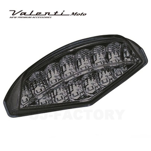 Valenti Moto LEDテールランプ DUCATI ドゥカティ MONSTER 796 2010～2013 ライトスモーク／クローム カプラーオン 1年保証 (MTD-09MT6-SC)