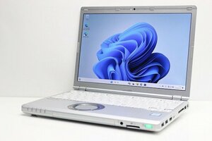 1円スタート ノートパソコン Windows11 Panasonic レッツノート CF-SZ6 第7世代 Core i5 SSD256GB メモリ8GB 12.1 Windows10 カメラ