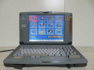 富士通 FUJITSU OASYS LX-9500SD オアシス カラー液晶 ワープロ 電源コード付き 追加画像有り 