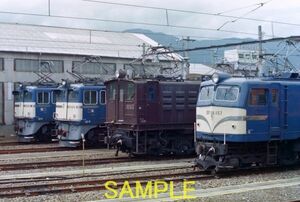 ☆90～00年代鉄道10jpgCD[伊那松島運輸区撮影会(ED62-5・6、EF58-157、ED18-2並び他その2)]☆