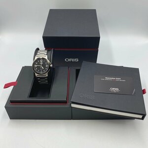 ORIS 7641-43 アドバンスド デイデイト＜腕時計＞ オリス ブラック シルバー ブランド メンズ