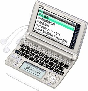 CASIO Ex-word 電子辞書 XD-A6800 多辞書総合モデル ツインタッチパネル 音(中古品)