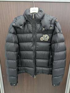 MONCLER Bramant ダウンジャケット モンクレール ブラマント シャイニーブラック TG2 サイズ2 2019AW 純正カバー 中古品 美品